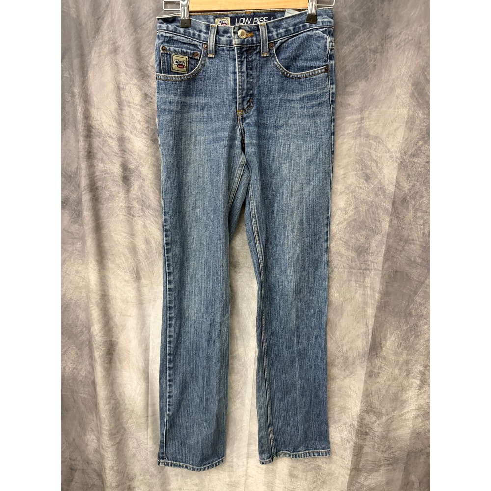 Cruel Girl Low Rise Slim Fit Jeans Medium Wash Denim Y2K Size 0 Long